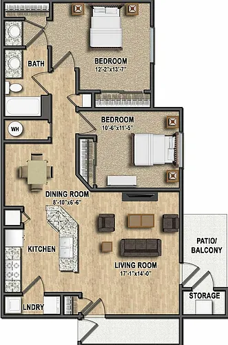 Floor plan Cammack