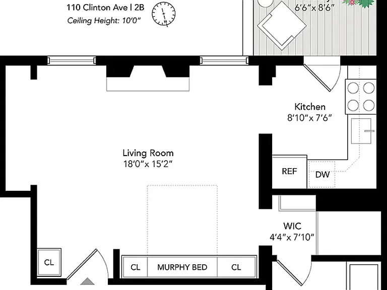 110 Clinton Ave #2B — Photo 9