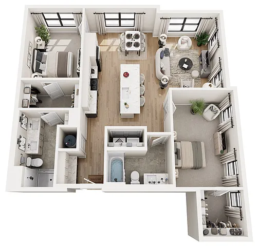 Floor plan 2H