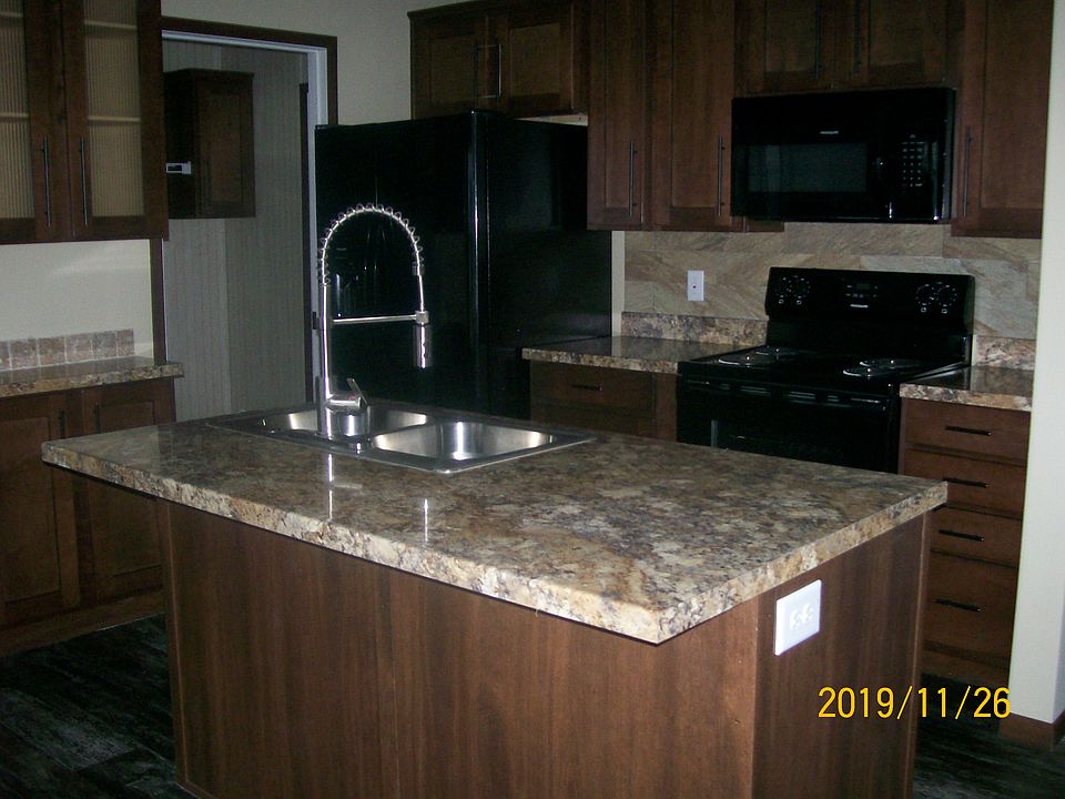 kitchen with island