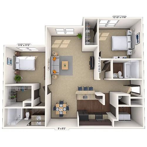 Floor plan Woodhaven