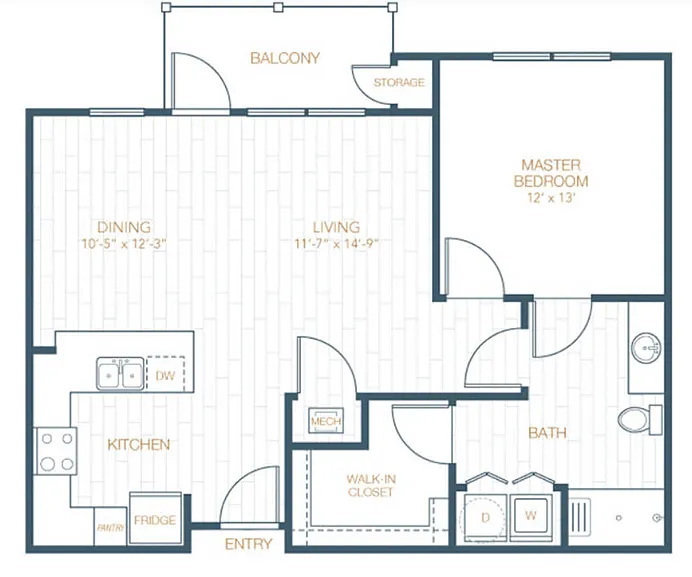 Floor plan A2 ANSI