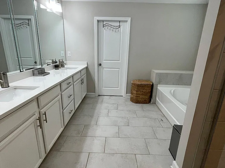 Master bathroom