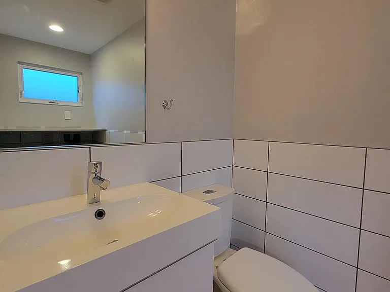 Downstairs washroom