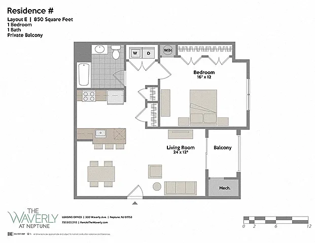 Floor plan Layout E