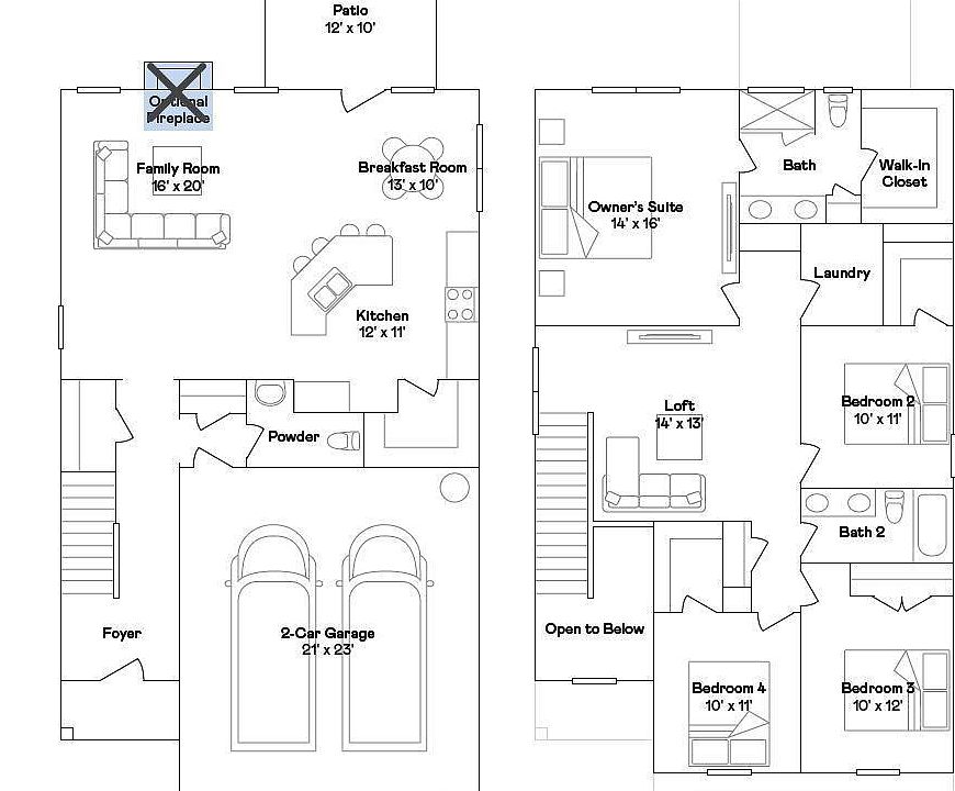 2nd image of 416 Corsac Ct Homesite 45