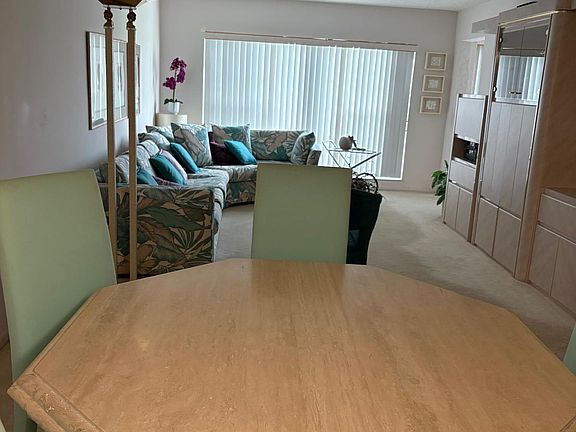 dining room and living room