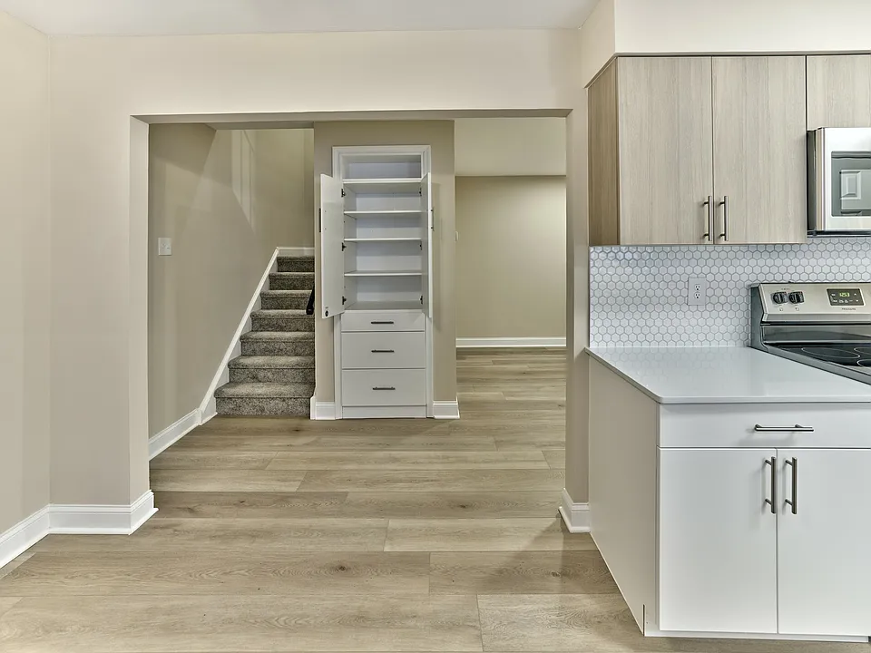 Woods Edge 3 bedroom kitchen with built in storage