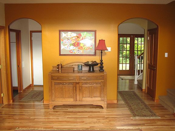Architectural upgrades, paint & new hardwoods.