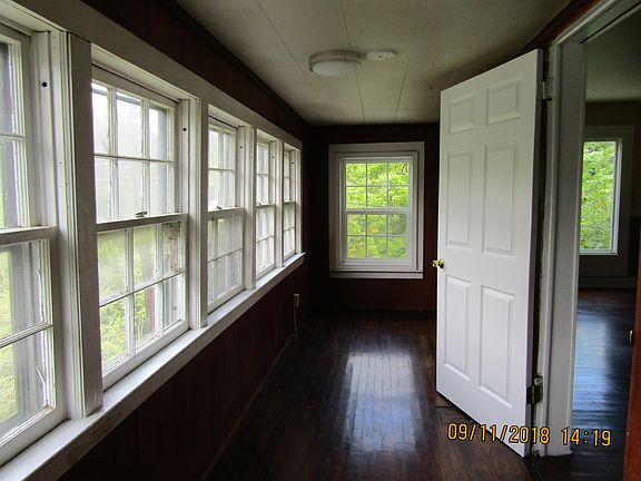 Closed in front porch