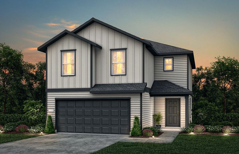 Home Exterior T in Modern Farmhouse Color Scheme