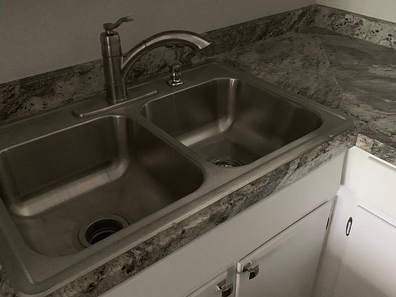 NEW granite like counter tops.