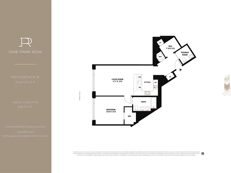 1 Park Row #16B — Photo 2