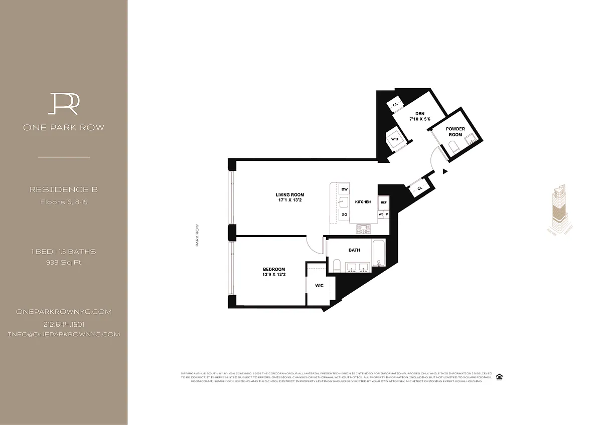Building Photo - 1 Park Row #15B