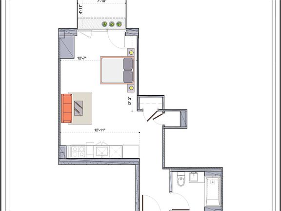 2nd image of 44-41 Purves St #1213A