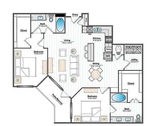 Floor plan B2