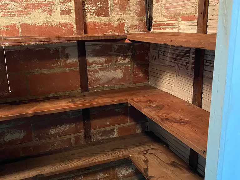 Storage room in Basement