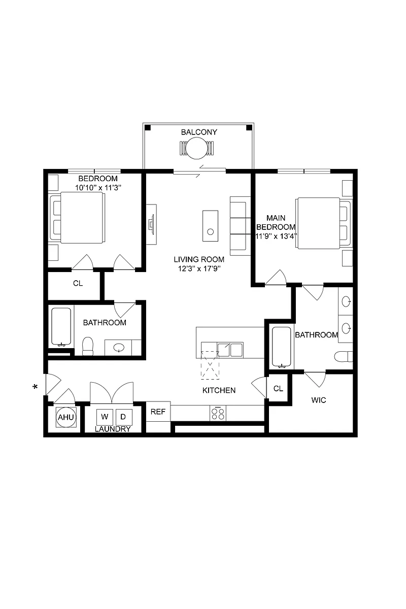 Floor plan B1