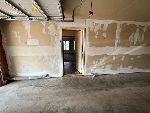 Entrance into unit through laundry area