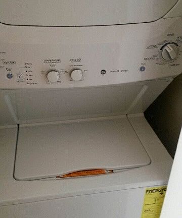 Washer & Dryer inside unit!