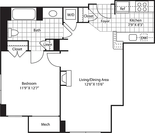 Floor plan Jackson