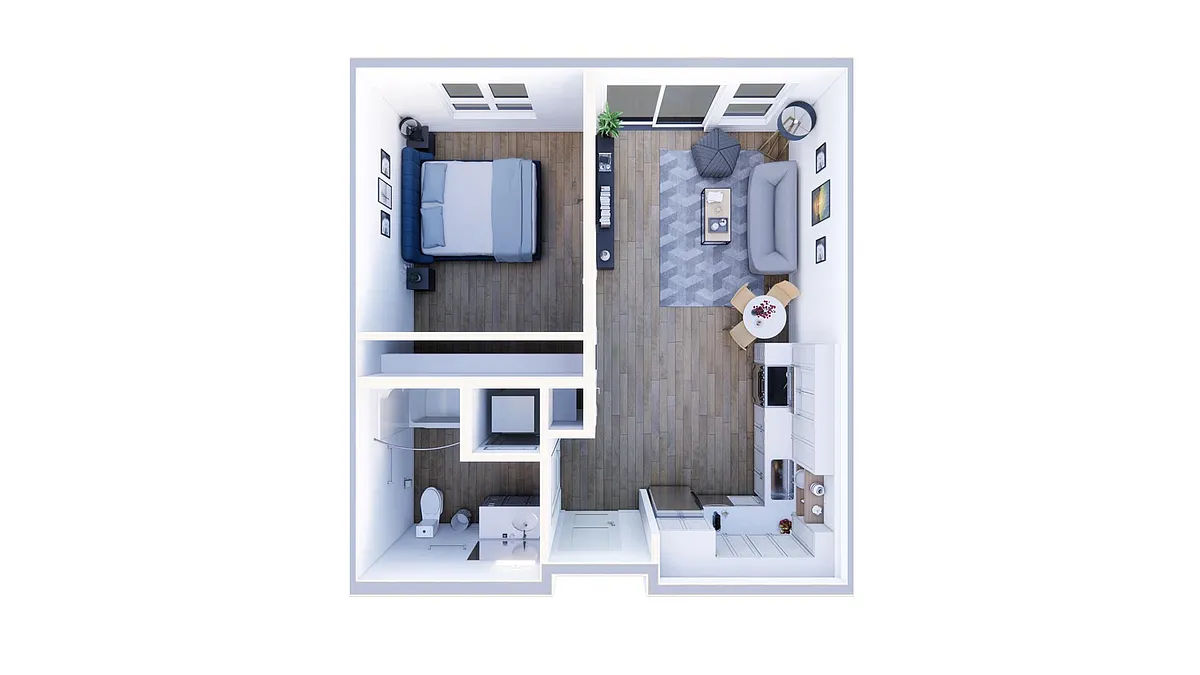 Floor plan Mount Olympus