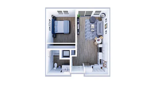 Floor plan Mount Olympus