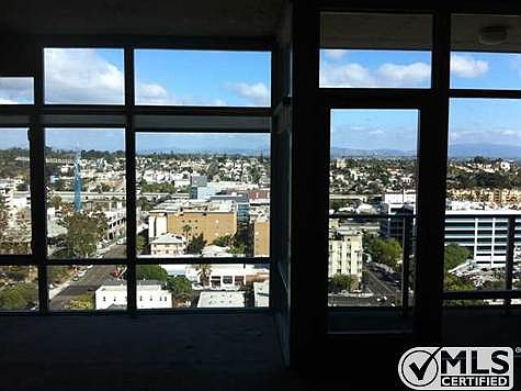 A shot of the floor-to-ceiling windows 