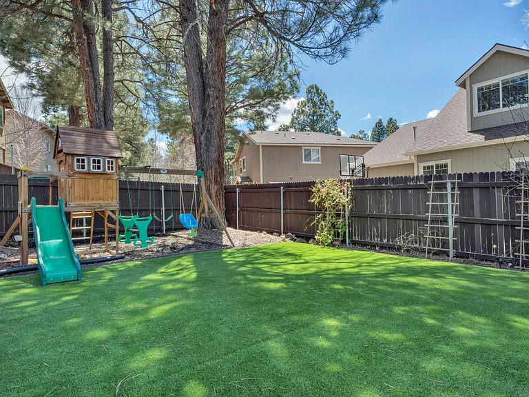 Wonderful Backyard with Turf and Playset & VIEWS!