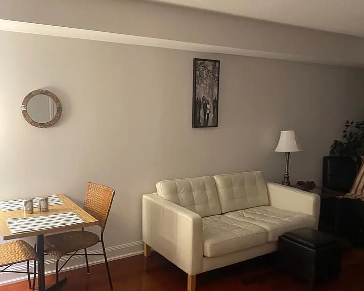 Living room space (one side)