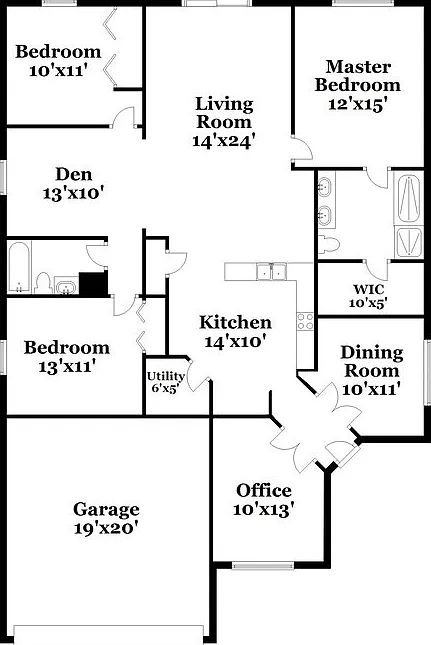 3 bed, 2.0 bath, 1752 sqft, $2,295 — Photo 2