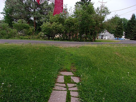 From front door to the east
