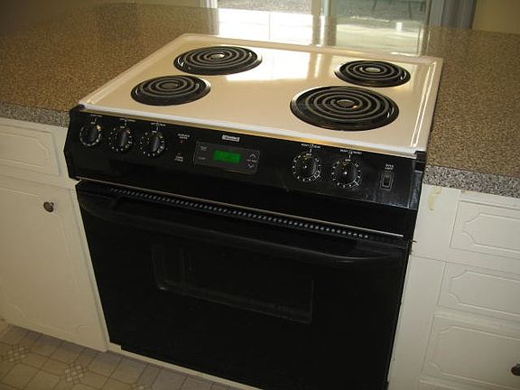 electric stove built in