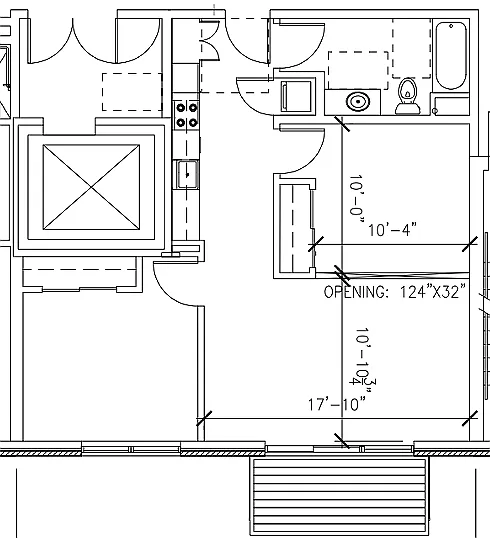 2 Bed / 1 Bath - 778 SF 2 Bed / 1 Bath - 778 SF
