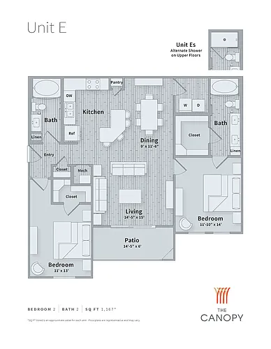 Floor plan E