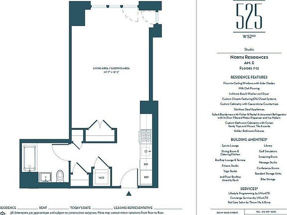 5th image of 525 W 52nd St APT 8EN