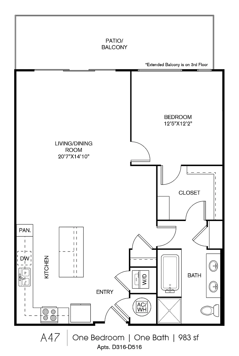 Floor plan A47