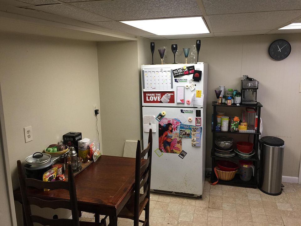 Kitchen with room for a dining area.
