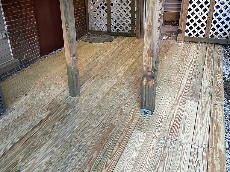 Private deck 2nd view