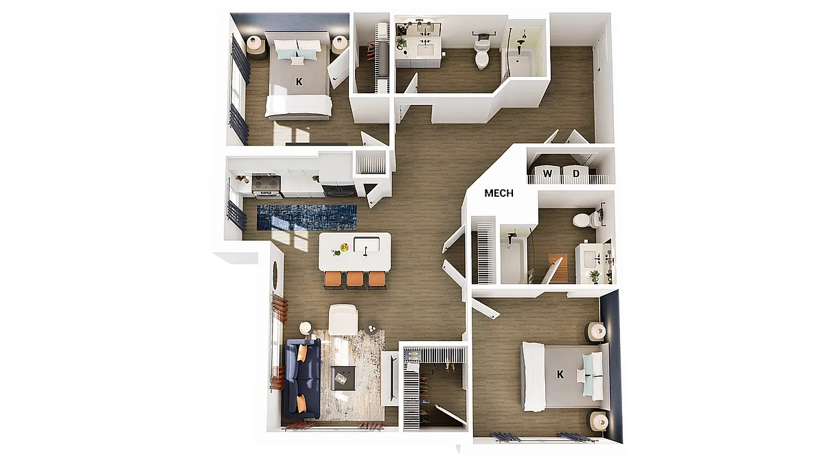 Floor plan B3
