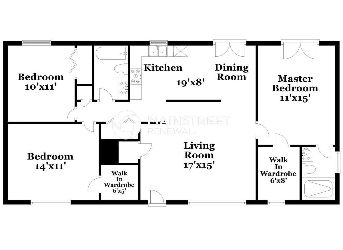 Floor Plan - 6126 Dees Rd
