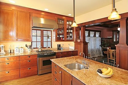Enhanced kitchen with scullery.