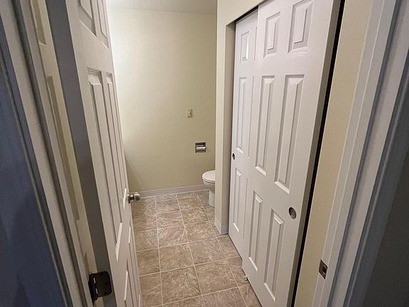 Upstairs half bathroom