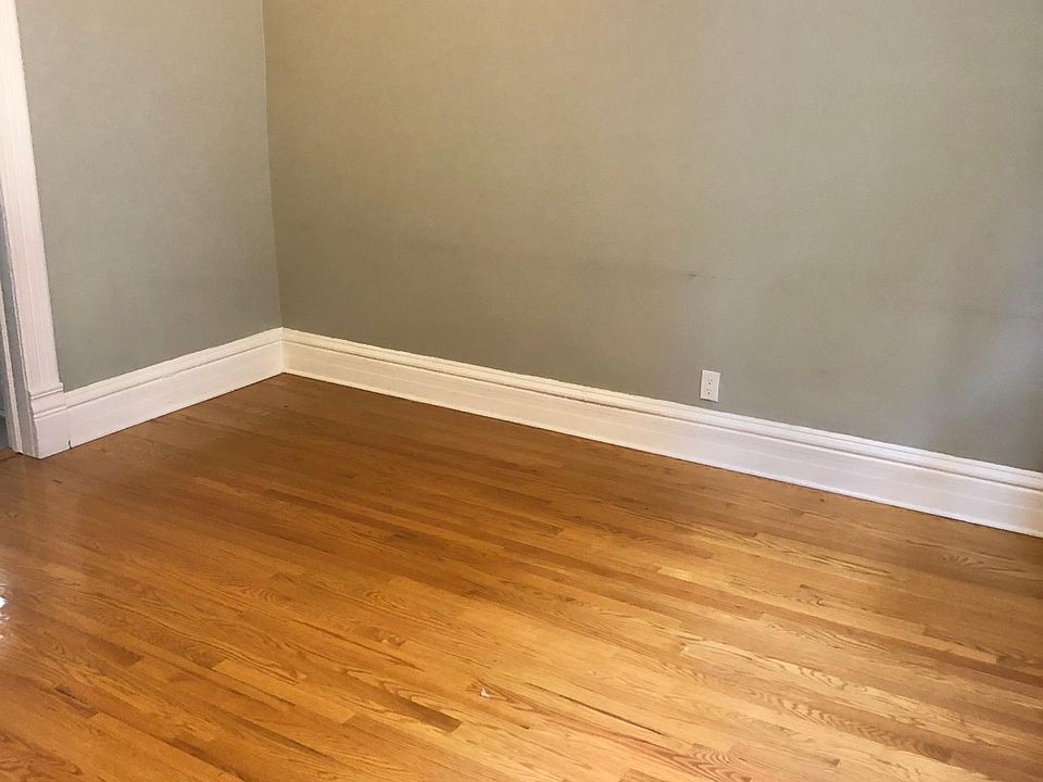 Living room with new oak floors