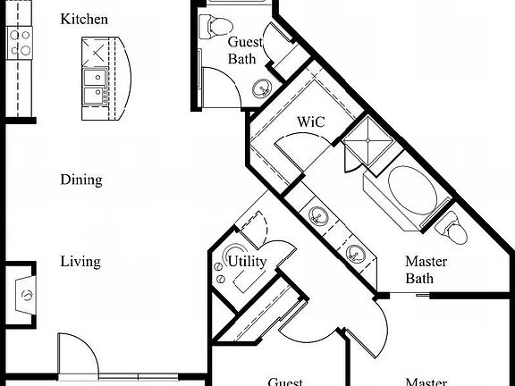 2nd image of 1120 N Delaware St Unit 306