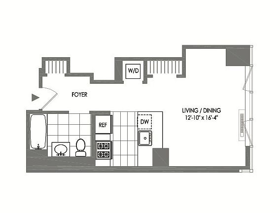 2nd image of 43-25 Hunter St #3419-W
