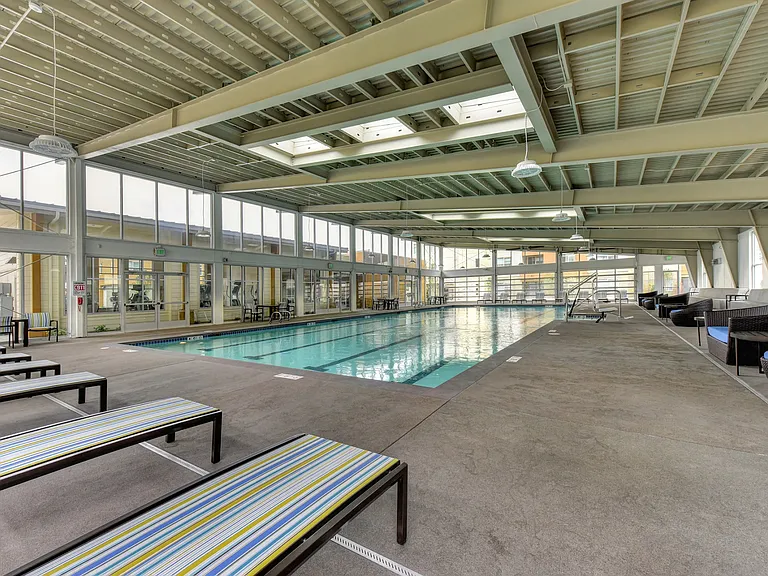 Indoor Swimming Pool Lounge Area