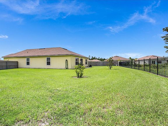 Fenced Back yard