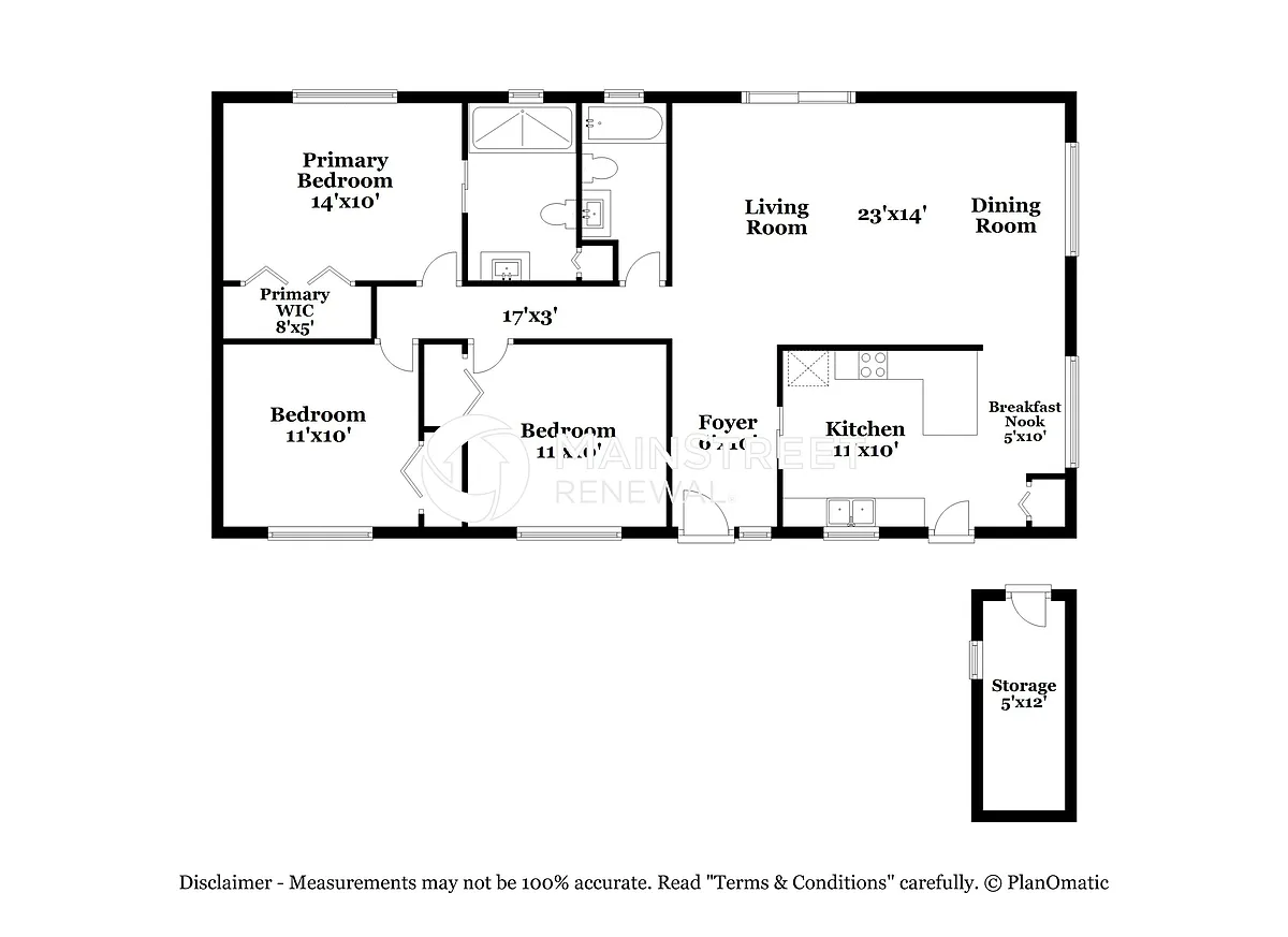 Floor Plan - 418 NE 15th Pl