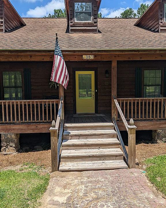 New front steps-now stained